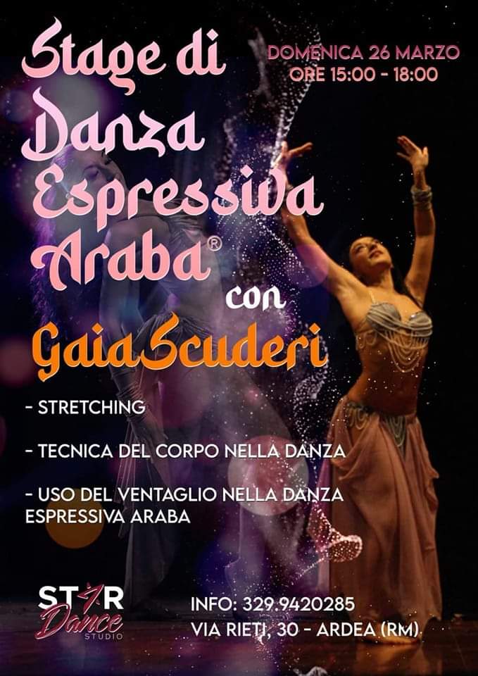 Stage Danza Espressiva Araba con Gaia Scuderi